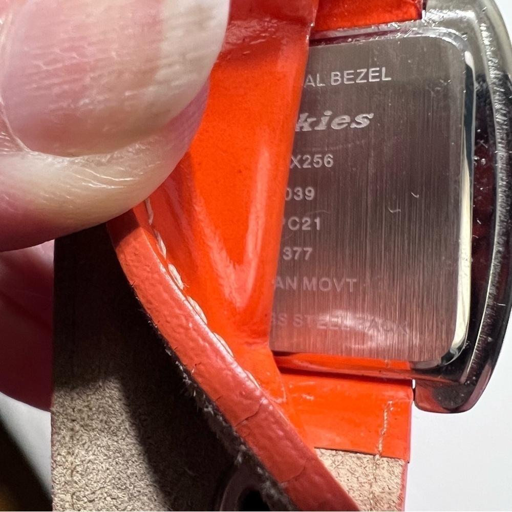 DICKIES Vintage Watch with Leather Band, including new battery - Picture 4 of 12